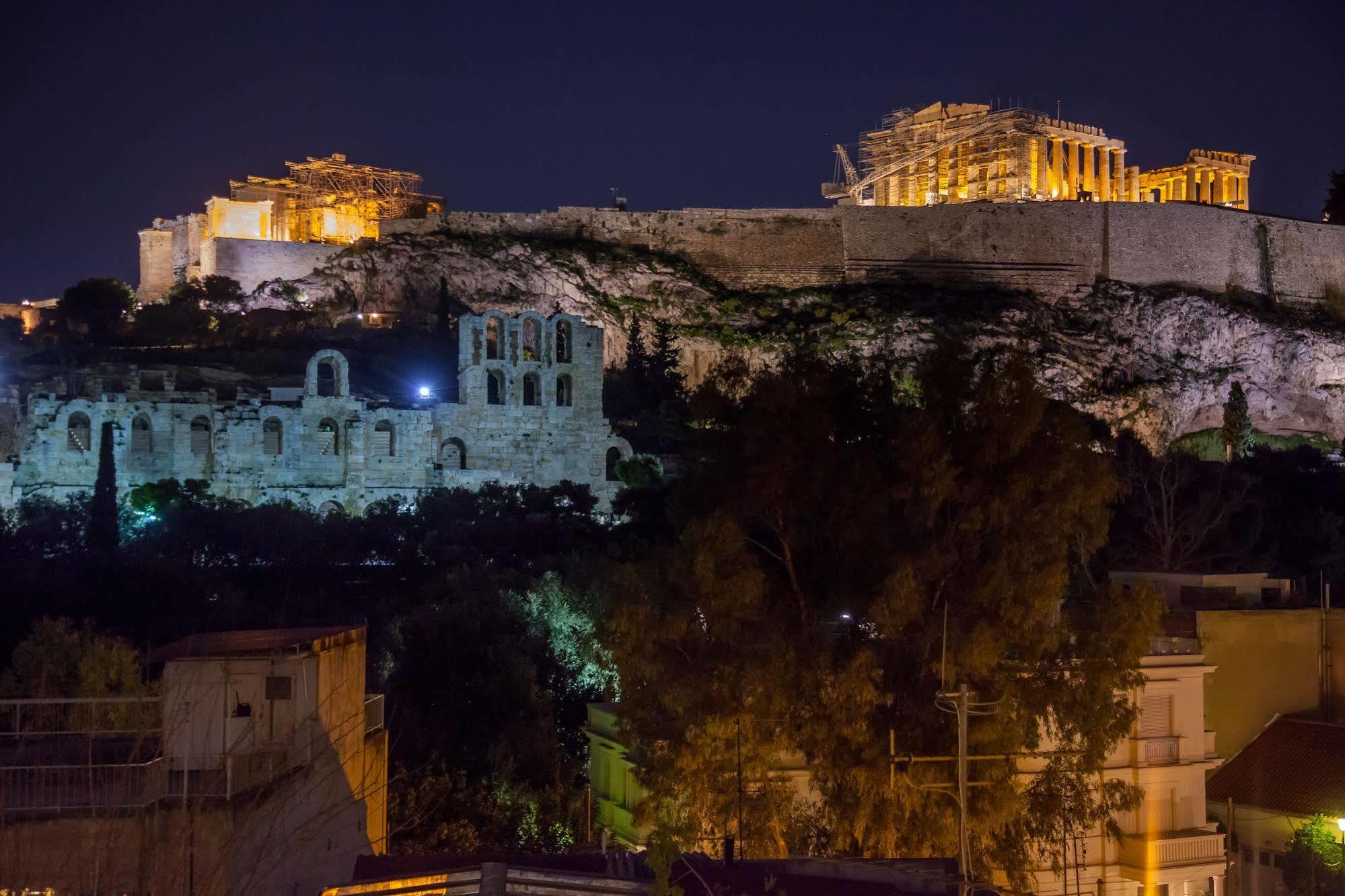 Acropolis View Hotel Athén Kültér fotó